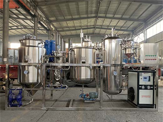 producción de petróleo crudo para refinar aceite comestible
